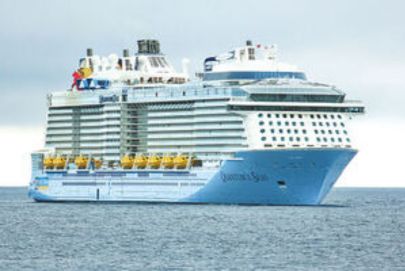 Atria Tourist's cruise ship glides through the ocean, blending thrilling adventure with pure relaxation.